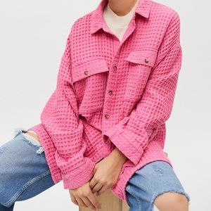 Urban Outfitters BDG Stanley Waffle Buttondown